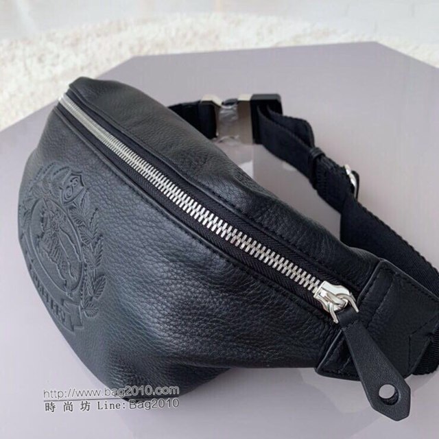 Burberry專櫃新款包包 巴寶莉中性款戰馬騎士logo腰包胸包  db1003